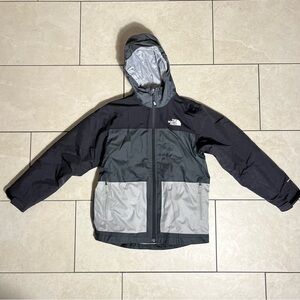 The North Face Boys Freedom Triclimate Jacket Size Large (14-16) Black/Gray